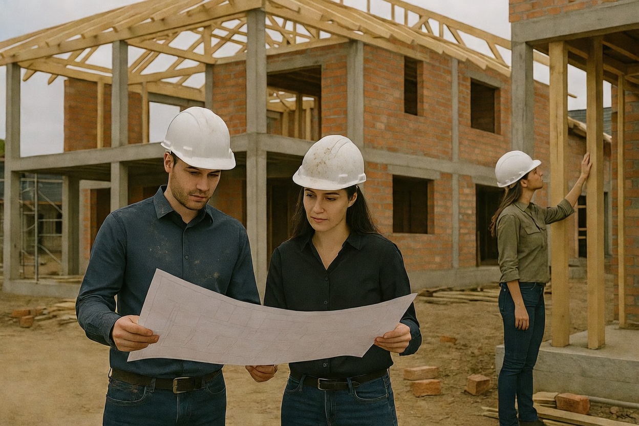 Profesionales de Alberta Norcorporation en obra